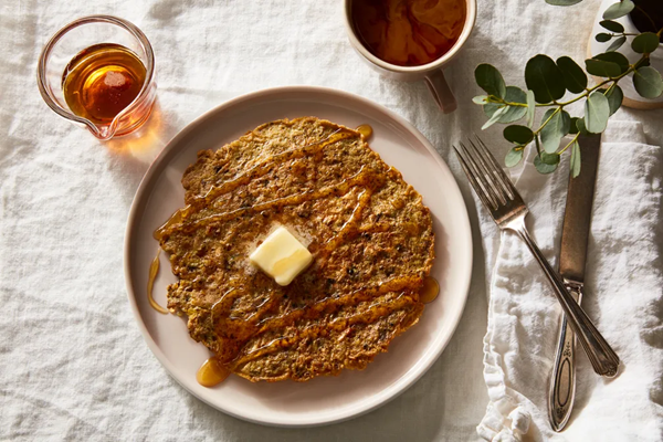 Brown butter matzo brei
