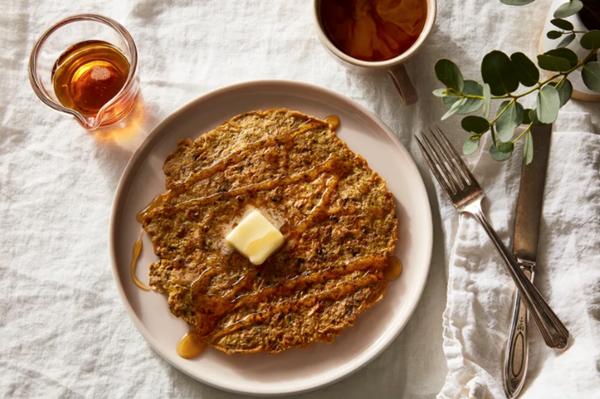 Brown butter matzo brei