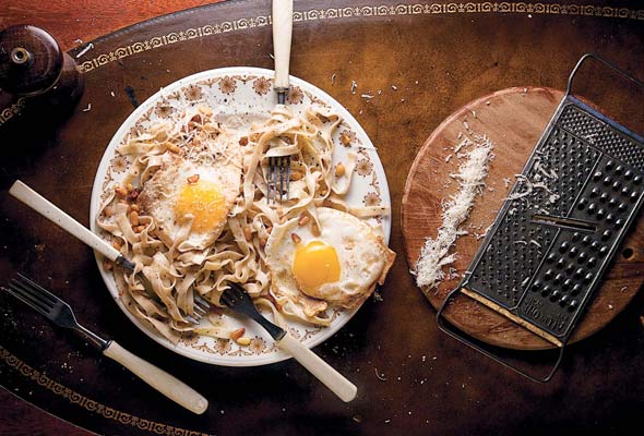 Brown butter pasta