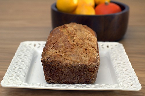 Brown butter pound cake