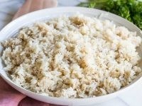 Brown butter rice
