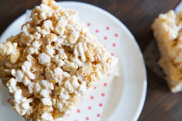Brown butter Rice Krispies treats