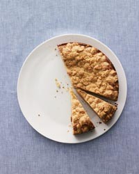 Brown butter-sour cream crumb cake
