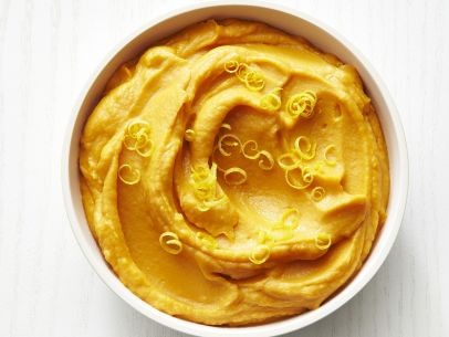 Brown butter sweet potato mash