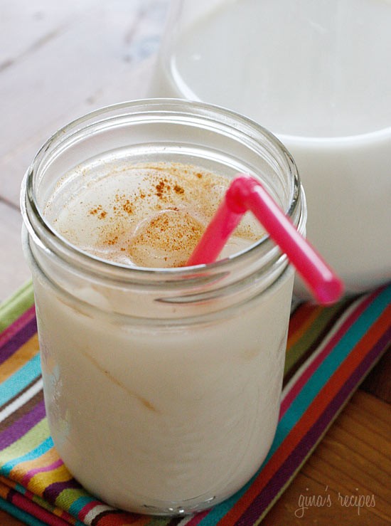Brown rice horchata