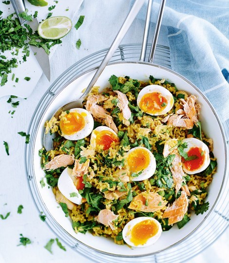 Brown rice kedgeree