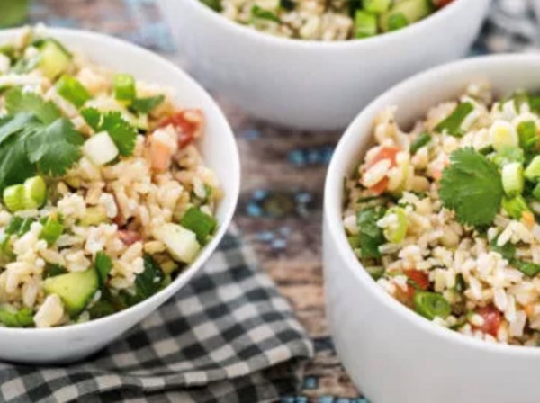 Brown rice salad 