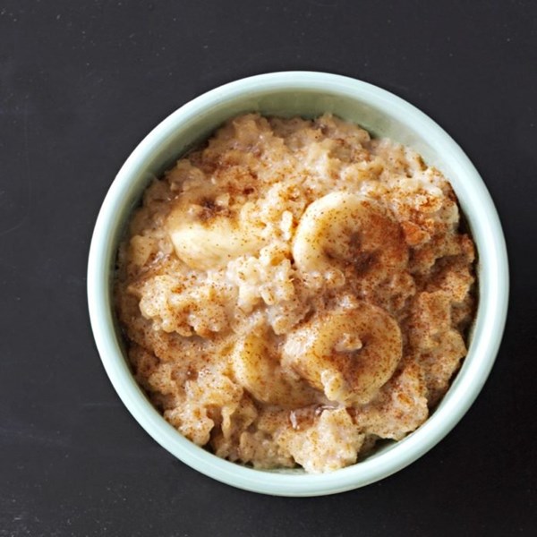 Brown sugar & banana oatmeal