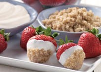 Brown sugar berry dip