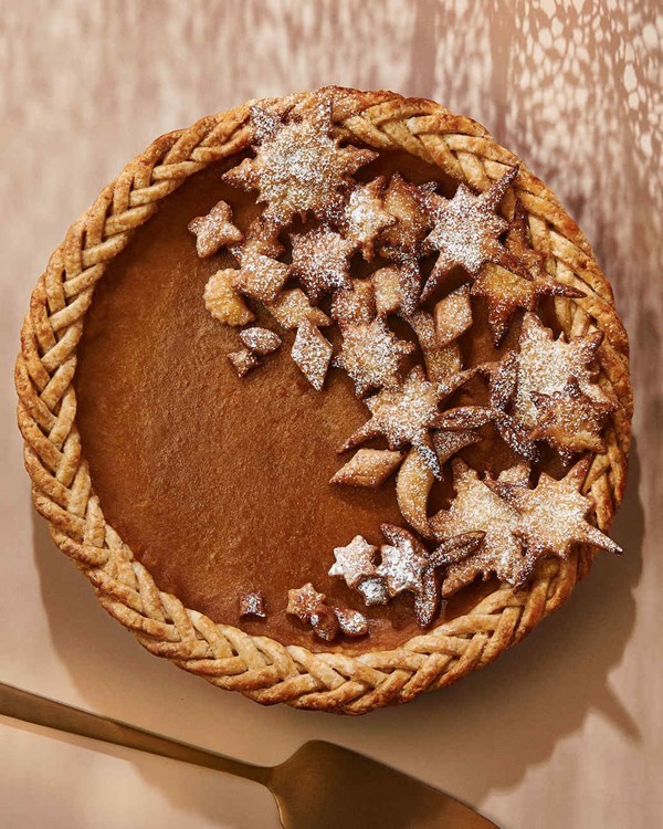 Brown-sugar butternut squash pie