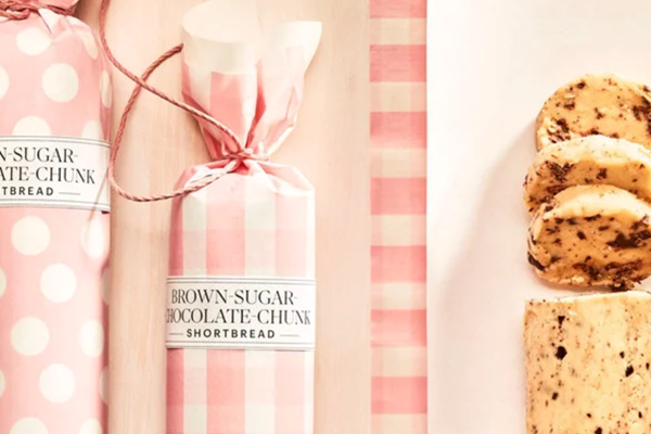 Brown-sugar chocolate-chunk shortbread