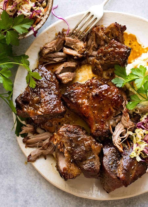 Brown sugar garlic butter roast pork