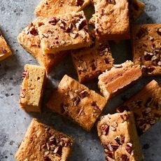Brown sugar saucepan blondies
