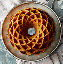 Brown sugar sour cream pound cake