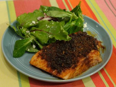 Brown sugar spiced salmon