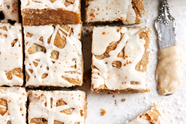 Browned butter apple blondies