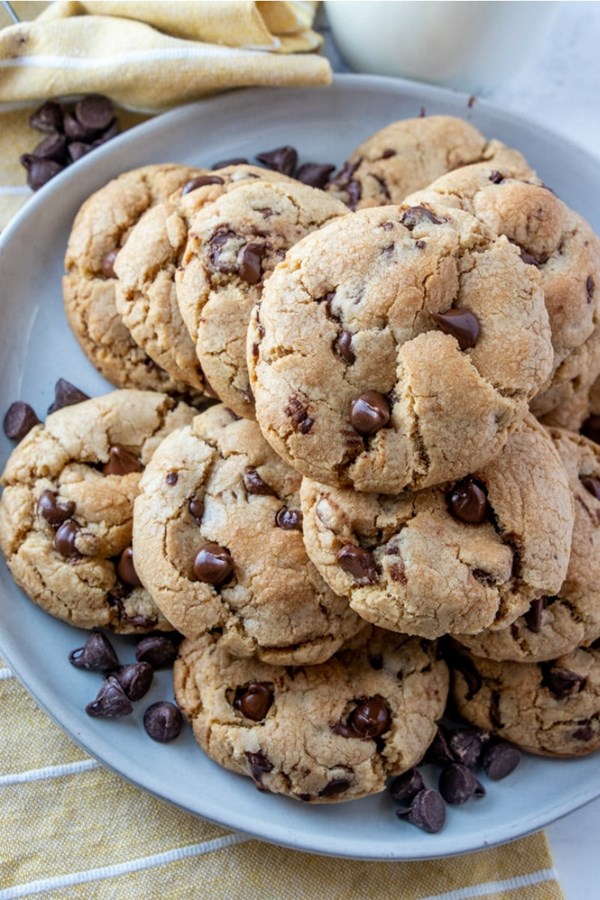Browned butter chocolate chip cookies
