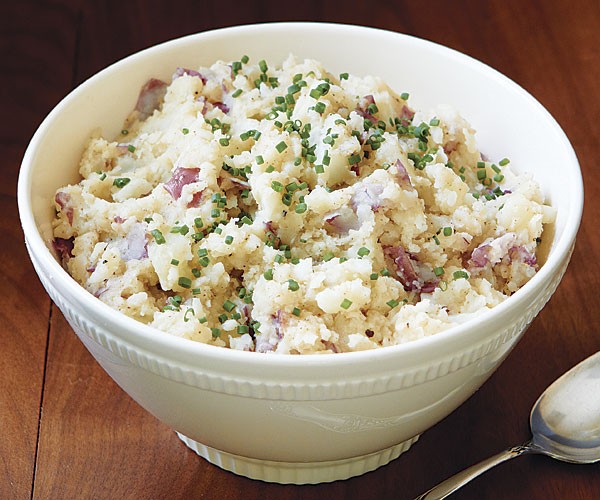 Browned-butter mashed potatoes
