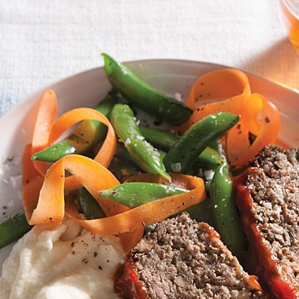 Browned butter peas and carrots