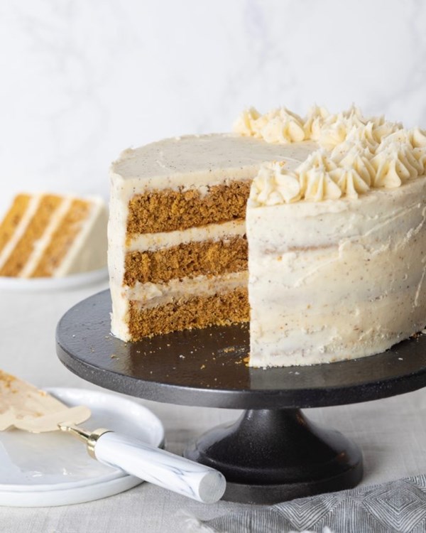 Browned butter pumpkin spice cake