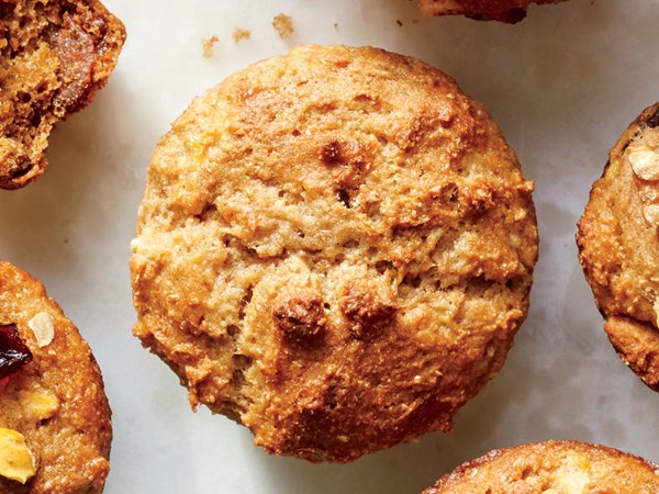 Browned butter whole-wheat muffins