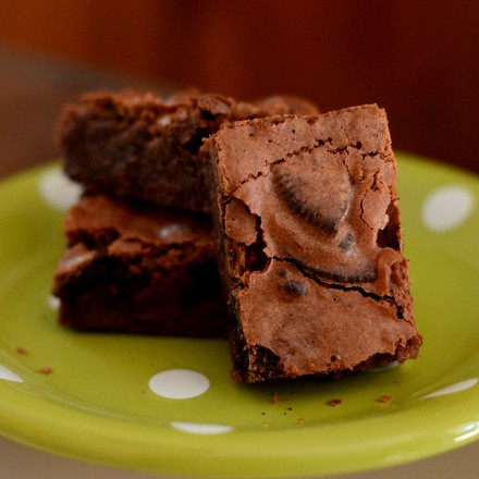 Brownie Batter Oreo brownies