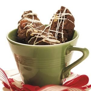 Brownie biscotti 
