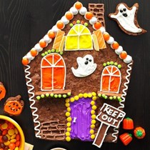 Brownie haunted house