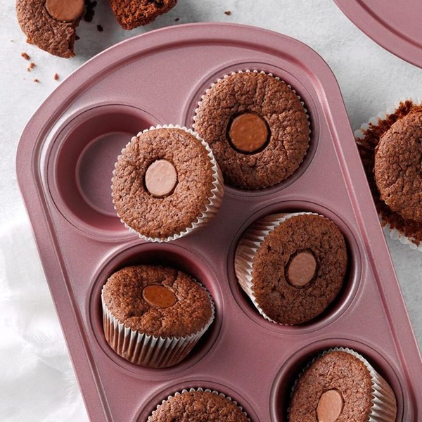 Brownie kiss cupcakes