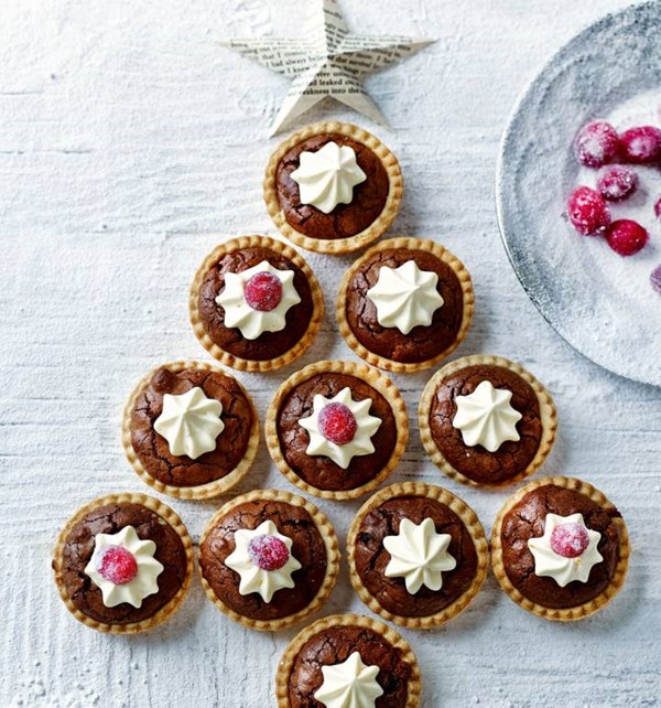 Brownie mince pies