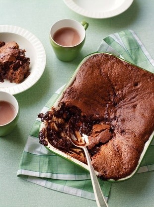 Brownie pudding