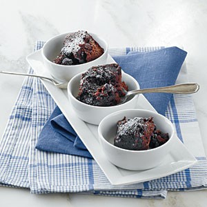 Brownie pudding cake