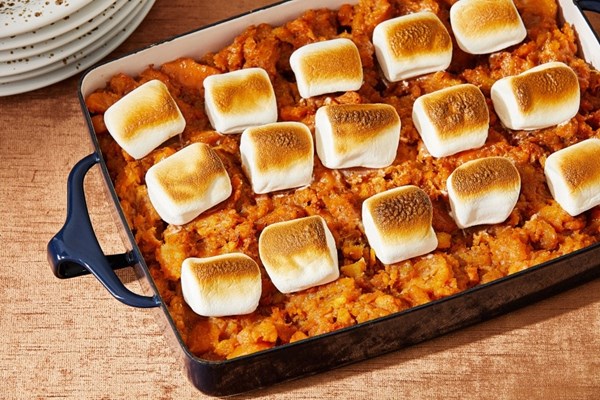 Bruce’s yam mallow casserole with pineapple and cinnamon