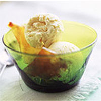 Brulee ice cream