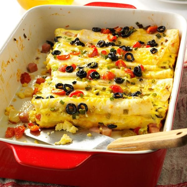 Brunch buddies enchiladas