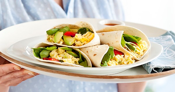 Brunch burritos