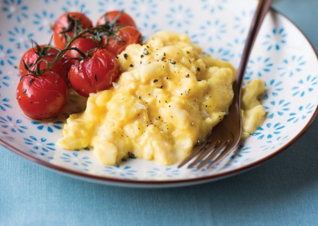 Brunch-worthy scrambled eggs