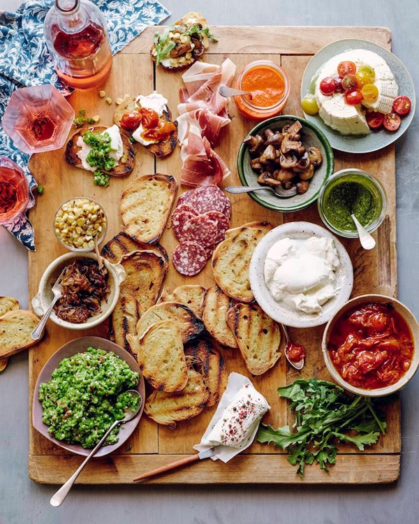 Bruschetta bar