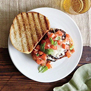 Bruschetta burgers