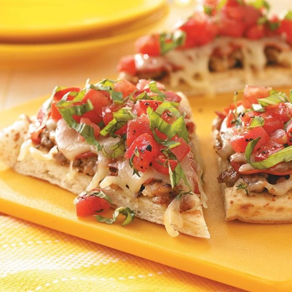 Bruschetta pizza