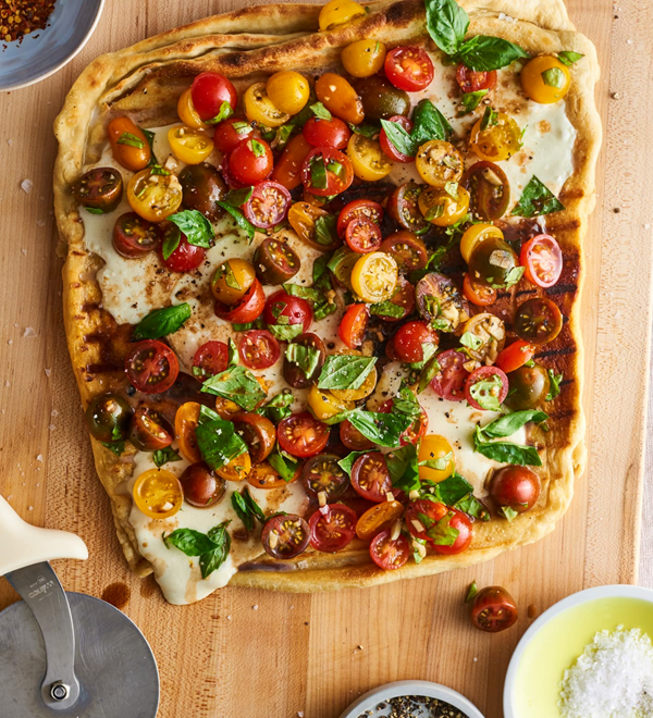 Bruschetta pizza