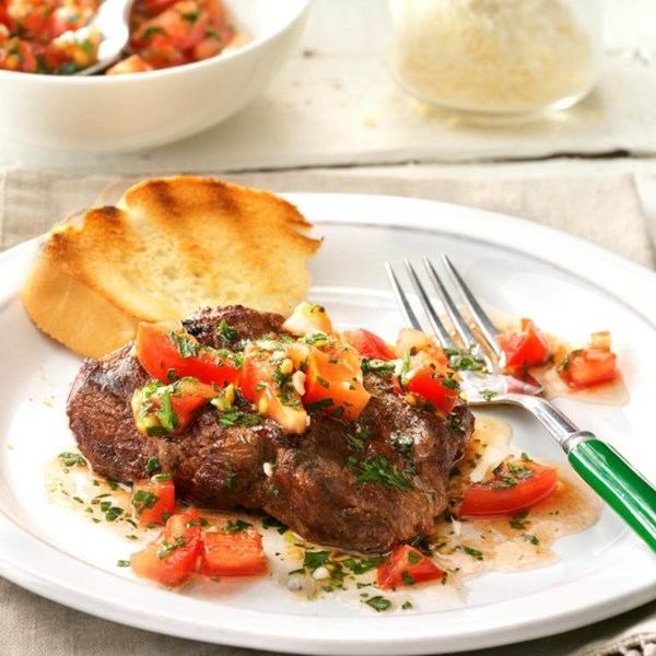 Bruschetta steak 