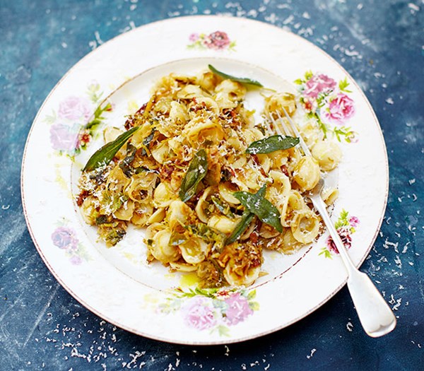 Brussels orecchiette 