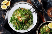 Brussels sprout, kale and cavolo nero salad