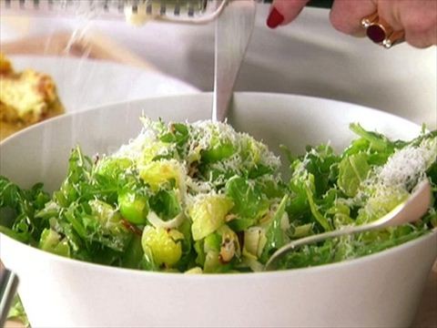 Brussels sprout leaf salad