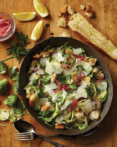 Brussels sprout salad