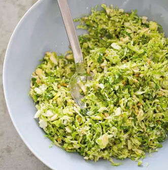 Brussels sprout salad