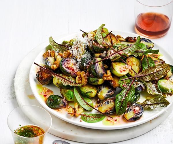 Brussels sprout salad
