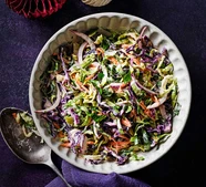 Brussels sprout slaw