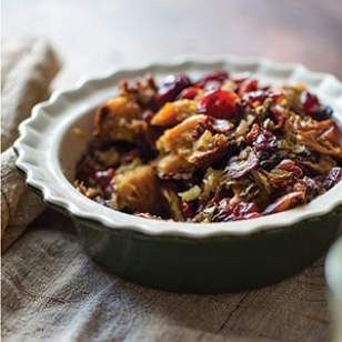 Brussels sprouts & bacon stuffing